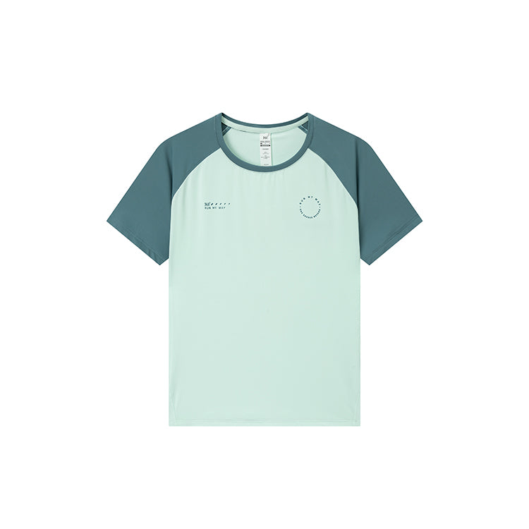 361° Women Short sleeve T-shirt Lt.Green