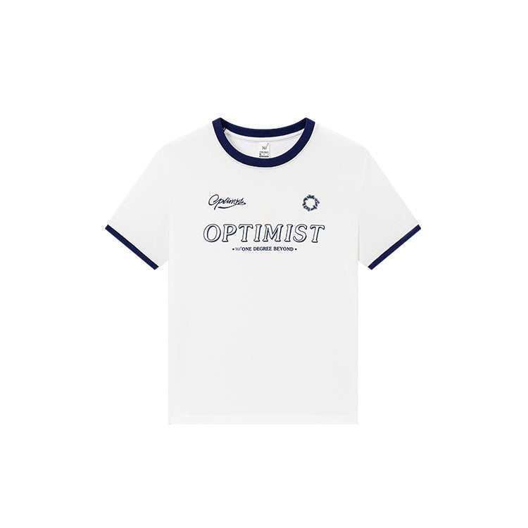 361° Women Short sleeve T-shirt White